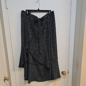 Skies Are Blue 2x Wrap Skirt